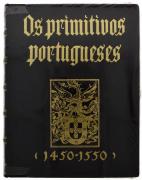 Lote 3018 - LIVRO "OS PRIMITIVOS PORTUGUESES (1450-1550)" - De Reynaldo dos Santos, 3ª Edição, corrigida e aumentada. Tiragem de 1.500 exemplares, composto e impresso na tipografia da empresa Nacional de Publicidade, Academia Nacional de Belas Artes, Encadernação do editor em inteira de pele com dourados e nervuras nas capas e lombada mantendo as capas de brochura. Profusamente ilustrado com reproduções, impressas em papel couché, da pintura primitiva portuguesa da Idade Média e da Renascença, 