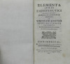 Lote 5 - LIVRO "ELEMENTA JURIS EMPHYTEUTICI COMMODA METHODO JUVENTUTI ACADEMICAE ADORNATA A" - Por Vincentino Josepho Ferreira Cardozo da Costa. Exemplar idêntico à venda por € 578,29. Editora: Conimbricae, Ex Typographia Academico-Regia, 1789. Excelente - 2