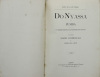 Lote 11 - LIVRO "DO NYASSA A PEMBA. OS TERRITORIOS DA COMPANHIA DO NYASSA. O FUTURO PORTO COMERCIAL DA REGIÃO DOS LAGOS", Por João Coutinho. Exemplar idêntico à venda por € 180. Editora: Livraria Triunfo, Editora, 1931 Lisboa. Dim: 28x19 cm. Encadernação - 2