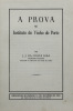 Lote 86 - LIVROS, CONJUNTO - 2 vols. 1 - "Exame organoléptico dos vinhos", Dr. Maynard A.Amerine, Porto, Suplemento ao caderno nº120 (Dezembro de 1949) do Instituto do Vinho do Porto, 1949. 2 - "A Prova no Instituto do Vinho do Porto", J.J. da Costa Lima, - 2