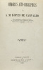 Lote 89 - LIVRO "MEMORIAS AUTO-BIOGRAPHICAS" - Por A.M.Lopes de Carvalho. Editora: Imprensa Lucas, 1910 Lisboa. Dim: 20x14,5 cm. Encadernação cartonada em meia pele. Nota: capas cansadas, sinais de manuseamento - 2