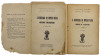 Lote 124 - LIVROS "A DERROCADA DO IMPÉRIO VÁTUA E MOUZINHO D'ALBUQUERQUE" - 2 vols. Por Francisco Toscano e Julião Quintanilha, Lisboa, Editora Portugal Ultramar Lda, 1930; 1935. Dim: 19x13 cm. Encadernações de capa de brochura. Nota: sinais de manuseame - 2