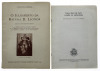 Lote 126 - LIVRO E OPÚSCULO - 2 vols. 1 - "Uma obra de Arte votada ao ostracismo", Fernando da Silva Correia, Lisboa, Separata da Revista «Ocidente», 1963. Com dedicatória do autor a Rocha Souto. 2 - "O Julgamento da Rainha D. Leonor. Seguido de três rela