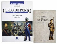 Lote 134 - LIVROS CONJUNTO DIVERSO - Composto por 2 livros tais como: "Cerco do Porto 1832-1833 A Cidade Invicta" por David Martelo. Editora: Prefácio, 2001 Lisboa. "O Cerco do Porto" por Hugh Owen; Pref. De Raúl Brandão; Introd. De Fernando Pereira Marq