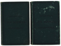 Lote 181 - LIVROS "BIBLIOTHÉQUE DES SCIENCES CONTEMPORAINES" - 2 vols. 1 - "La Sociologie d'après l'etnographie", Docteur Charles Letourneau, Paris, C.Reinwald, Libraire-Éditeur, 1880; 2 - "L'Antropologie", Docteur Paul Topinard, Paris, C.Reinwald, Librai