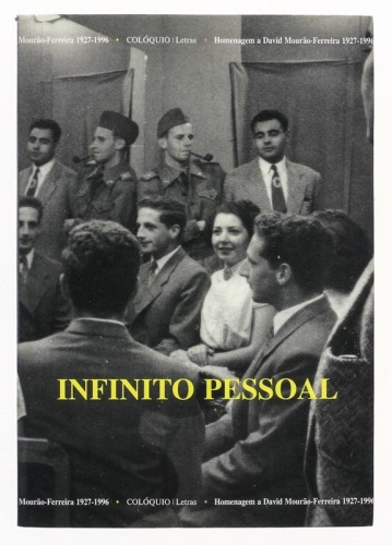 Lote 182 - LIVRO "COLÓQUIO LETRAS 145/146: INFINITO PESSOAL. HOMENAGEM A DAVID MOURÃO-FERREIRA 1927-1996" - AAVV, Lisboa, 1997. Com reprodução fiel da primeira obra de David Mourão-Ferreira, elaborada na sua infância e oferecida à sua Professora. Conta ai