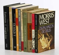 Lote 200 - LIVROS, CONJUNTO DIVERSO - Composto por 10 vols. de diversos autores, títulos e editoras, tais como: “Os Palhaços de Deus” por Morris West. “fortunas & negócios” por Filipe S. Fernandes. “A Senhora” por Catherine Clément. Entre outros títulos e