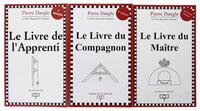 Lote 269 - LIVROS CONJUNTO DIVERSO - Composto por 3 livros em língua francesa, por Pierre Dangle, com tais como: "Le Livre du Maître", "Le Livre du Compagnon" e "Le Livre du Compagnon". Editora: Paris, Maison de Vie Éditeur, 2008. Dim: 22x14 cm. Encadern