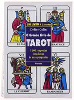 Lote 270 - LIVRO "O GRANDE LIVRO DO TAROT 5000 RESPOSTAS IMEDIATAS ÀS SUAS PERGUNTAS. UM LIVRO + 22 CARTAS" -Por Didier Colin, Braga, Planeta, 1994. Dim: 24x17 cm. Encadernação de capa de brochura. Nota: sinais de manuseamento