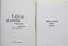 Lote 287 - LIVROS, CONJUNTO - 2 vols. 1 - "Helena Almeida Dramatis Persona: Variações e fuga sobre um corpo", Comissário Fernando Pernes, Porto, Fundação de Serralves, 1995. 2 - "Helena Almeida Desenho (1977-1995)", Hugo Lapa; Helena Almeida, Lisboa, Gale - 2