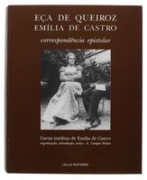 Lote 291 - LIVRO "EÇA DE QUEIROZ EMÍLIA DE CASTRO CORRESPONDÊNCIA EPISTOLAR" - org., introd. E notas de A.Campos Matos, Porto, Lello Editores, 1996. Profusamente ilustrado. Dim: 27x21,5 cm. Encadernação cartonada do editor. Nota: sinais de manuseamento