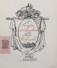 Lote 326 - LIVRO "JEAN-FRANÇOIS HOUBIGNANT 1752-1807 HISTOIRE D'UN PARFUMEUR" - Por Paul Sentenac; Préface de Jean Richepin, Paris, Draeger Frères, 1925. Ostenta o ex-libris do célebre arqueólogo viseense José Coelho. Dim: 30,5x24 cm. Encadernação de capa - 2