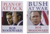 Lote 333 - LIVROS, CONJUNTO - 2 vols. 1 - "Plan of attack", Bob Woodward, NY; London; Sydney; Toronto, Simon & Schuster, 2004. 2 - "Bush at war", Bob Woodward, NY; London; Sydney; Toronto, Simon & Schuster, 2002. Dim: 24x16,5 cm. Encadernação cartonada do