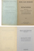 Lote 349 - FOLHETOS RÁDIO CLUBE PORTUGUÊS - 23 vols. 6 folhetos sobre os Estatutos do Rádio Clube Português (1931 e 1955); 17 folhetos sobre os Relatórios de exercício anuais (-1944-1957); 1 Circular aos Associados a anuciar o sorteio de casa de habitação - 2