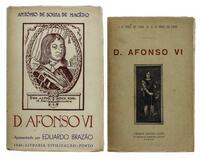 Lote 389 - LIVROS "D. AFONSO VI" - Por J.A. Pires de Lima & A.A. Pires de Lima. Editora: Livraria Simões Lopes de Domingos Barreira, Editor, 1937 e por António de Sousa Macêdo. Editora: Livraria Civilização, 1940. Dim: 19x12 cm. Encadernações de capas de 