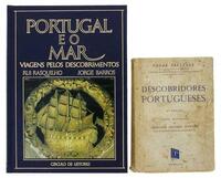 Lote 465 - LIVROS CONJUNTO DIVERSO - Composto por 2 livros. Conjunto de exemplares à venda por € 75. Tais como: "Descobridores Portugueses", Edgar Prestage, Lisboa, Edições Gama, 1943. "Portugal e o Mar. Viagens pelos Descobrimentos", Rui Rasquilho, Jorge