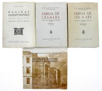 Lote 469 - LIVROS CONJUNTO DIVERSO - Composto por 4 livros com tais como: "Páginas Olisiponenses", David Lopes, Lisboa, Publicações Culturais da CMLisboa, 1968. "Lisboa de Lés-a-lés", Luiz Pastor de Macedo, Lisboa, Publicações Culturais da CMLisboa, 1960