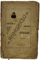 Lote 617 - LIVRO "1905 ANUARIO DO CONCELHO DA COVILHÃ" - Editora: Porto, Livraria Chardron, 1904. Dim: 19x12 cm. Encadernação de capa de brochura. Nota: falhas e defeitos, folhas soltas , acidez generalizada. Sem lombada