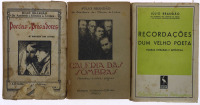 Lote 797 - LIVROS, CONJUNTO - 3 vols. 1 - "Galeria das sombras. Memórias e outras páginas", Júlio Brandão, Porto, Livraria Civilização Editora, [s.d.]. 2 - "Poetas e prosados á margem dos livros", Júlio Brandão, Porto, Livraria Civilização Editora, [s.d.]