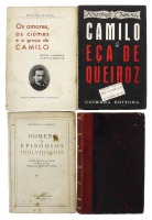 Lote 814 - CONJUNTO DE LIVROS DIVERSOS - Composto por 4 livros, tais como: "Homens e Episódios inolvidáveis. Cartas inéditas de Camilo. O Berço de Eça. Páginas de Memórias Política", António Cabral, Lisboa, Livraria Bertrand, 1947. "Camillo Desconhecido",