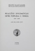 Lote 892 - LIVRO "RELAÇÕES DIPLOMÁTICAS ENTRE PORTUGAL E VENEZA (1641-1649)" - Por Maria Emília Madeira Santos. Editora: Lisboa, Instituto de Alta Cultura, 1965. Dim: 24x17 cm. Encadernação de capa de brochura. Nota: sinais de manuseamento - 2