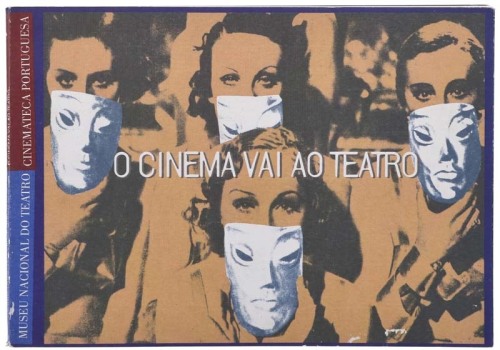 Lote 896 - LIVRO "O CINEMA VAI AO TEATRO" - Org. Bítor Pavão dos Santos; João Bénard da Costa. Editora: Lisboa, Cinemateca Portuguesa; Museu Nacional de Teatro, 1996. Dim: 21x29,5 cm. Encadernação de capa de brochura. Nota: capa e lombada cansadas