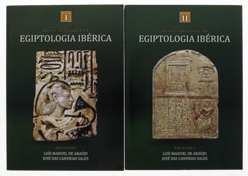 Lote 899 - LIVROS "NOVOS TRABALHOS DE EGIPTOLOGIA IBÉRICA" - 2 vols. Editores Luís Manuel de Araújo e José das Candeias Sales, Lisboa, Instituto Oriental e Centro da História da Faculdade de Letras da Universidade de Lisboa, 2012. Dim: 24x17 cm. Encaderna