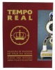 Lote 980 - LIVRO "TEMPO REAL COLECÇÃO DE RELÓGIOS DO PAÇO DA AJUDA" - Bilingue português / inglês Coord. Isabel da Silveira Godinho. Editora: Palácio Nacional da Ajuda, 1996 Lisboa. Dim: 26x20 cm. Encadernação capa de brochura. Nota: sinais de manuseamen