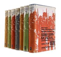 Lote 986 - LIVROS "HISTÓRIA POLÉMICA DA SEGUNDA GUERRA MUNDIAL" - 7 vols. Completo. Conjunto idêntico à venda por € 140. Por Eddy Bauer. Editora: Lisboa, Publicações Europa-América, 1967-1970. Dim: 21x15 cm. Encadernações cartonadas com sobrecapas. Nota: 