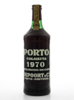 Lote 2021 - PORTO NIEPOORT´S COLHEITA 1970 - Garrafa de Vinho do Porto, Engarrafado 1980, Aloirado Doce, (750ml). Nota: garrafa idêntica à venda por € 288. Consultar valor indicativo em http://www.jagaro.de/jahrgangs-weine/jahrgangs-portwein/1691/portwei