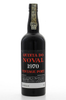 Lote 2025 - PORTO QUINTA DO NOVAL VINTAGE 1970 - Garrafa de Vinho do Porto, Engarrafado em 1972, (750ml - 20,8%vol). Nota: garrafa idêntica à venda por € 239. Consultar valor indicativo em https://www.garrafeiranacional.com/1970-noval-vintage-porto.html