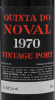 Lote 2025 - PORTO QUINTA DO NOVAL VINTAGE 1970 - Garrafa de Vinho do Porto, Engarrafado em 1972, (750ml - 20,8%vol). Nota: garrafa idêntica à venda por € 239. Consultar valor indicativo em https://www.garrafeiranacional.com/1970-noval-vintage-porto.html - 3