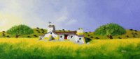 Lote 5019 - PEDRO BUISEL - Original - Pintura a óleo sobre tela, assinada, título “Além-Tejo...”, com 60x140 cm. Obra deste autor foi vendida por € 2.400 na Oportunity Leilões. Nota: Pedro Buisel é sem dúvida um dos melhores pintores da atualidade a ilust