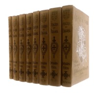 Lote 3004 - COLEÇÃO "HISTÓRIA DE PORTUGAL. EDIÇÃO MONUMENTAL" - 8 vols. Dir. literária: Damião Peres; dir. artística: Eleutério Cerdeira. Exemplares idênticos foram vendidos por € 54 na Oportunity Leilões. Editora: Barcelos, Portucalense Editora, 1937-38.