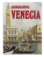 Lote 3075 - LIVRO "ADMIRANDO VENECIA" - Edição espanhola de guia ilustrado. por Claudio Pescio. Bonech Edizioni. 1980. Dim: 27,5x21 cm. 159 págs. Encadernação de capa de brochura. Vintage sobre a bela cidade de Veneza, repleto de fotos dos anos 70/80. No