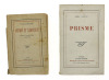 Lote 3403 - CONJUNTO DE LIVROS - Língua francesa. 2 vols. “Antoine et Cléopatre” trad. André Gide. “Prisme” por Abel Gance. Editora: Gallimard. Encadernações de capa de brochura. Dim: 19x12 cm. Nota: sinais de manuseamento