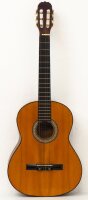 Lote 2 - VIOLA - Fine Guitar Dixon, modelo RG-818. Dimensão: 100x38 cm. Sinais de uso, caixa de ressonância com falhas