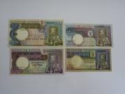 Lote 218 - Lote 4 notas do Banco de Angola, de Luis de Camões, de 1973, nota de 1000 escudos, 500 escudos e 100escudos são soberbas e a de 50 escudos é Mbc+/bela