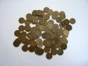 Lote 484 - Lote de 94 moedas Bronze cu 950-sn 30-zn 20 de 1$00 ( 1 escudo republica portuguesa) datadas de 1970; 1971;1972;1973;1974;1975; 1976; 1977; 1978;1979 no estado BC