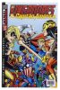 Lote 71 - REVISTA DE BANDA DESENHADA "OS VINGADORES & CAPITÃO AMÉRICA" - Edição Marvel, 2002. Dim: 26x17 cm. Encadernação brochada. Nota: sinais de manuseamento