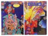 Lote 94 - REVISTAS DE BANDA DESENHADA "SHADE, THE CHANGING MAN" - 2 vols. Por Peter Milligan, ilustrações Chris Bachalo. Edição DC Comics, 1991. Conjunto com valor estimado de € 28. Dim: 26x17 cm. Encadernações brochadas. Nota: exemplares bem estimados. C