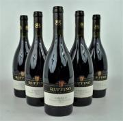 Lote 15 - Lote de 6 garrafas, Vinho Rufino DOCG Chianti Tinto 0.75 Lt , 2008 Italia. Proveniência: Distribuidor de Vinhos.