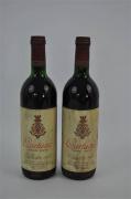 Lote 22 - Lote de 2 garrafas de Vinho Tinto Cartuxa, colheita de 1986, produzido e engarrafado por Fundação de Eugénio de Almeida, para Coleccionador