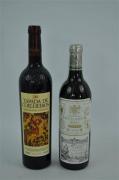 Lote 30 - Lote de garrafas de vinho tinto, MARQUÊS DE RISCAL, Rioja, Reserva 2003 e TAPADA DE COELHEIROS, vinho regional Alentejano de 2000