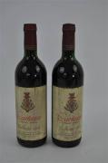 Lote 77 - Lote de 2 garrafas de Vinho Tinto Cartuxa, colheita de 1986, produzido e engarrafado por Fundação de Eugénio de Almeida, para Coleccionador