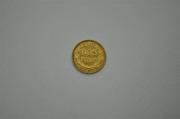 Lote 15 - Moeda de ouro de Dos Pesos dos Estados Unidos Mexicanos de 1945, Bela, peso 1,55gr