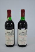 Lote 649 - 2 Garrafas de vinho tinto Quinta da Pacheca colheita de 1987, para colecionador