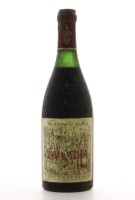 Lote 2019 - BARCA VELHA 1966 - Garrafa de Vinho Tinto, Ferreirinha, Companhia Agrícola e Comercial dos Vinhos do Porto, Vila Nova Gaia, (750ml - 12,8%vol). Nota: garrafa idêntica à venda por € 495. Consultar valor indicativo em http://www.garrafeiranacion