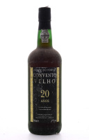 Lote 2055 - PORTO CONVENTO VELHO 20 ANOS - Garrafa de Vinho do Porto, 20 Anos, Engarrafado 2000, C. da Silva, (750ml - 20%vol). Nota: garrafa idêntica à venda por € 40. Em caixa de madeira original. Consultar valor indicativo em https://winehouseportugal.