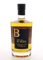 Lote 2207 - AGUARDENTE VELHÍSSIMA BORBA - Garrafa de Aguardente Bagaceira Velhíssima, Adega de Borba, Doc-Alentejo, Adega Cooperativa de Borba, (700ml - 40%vol). Nota: garrafa idêntica foi vendida por € 35. Como consta do seu contra-rótulo esta aguardente